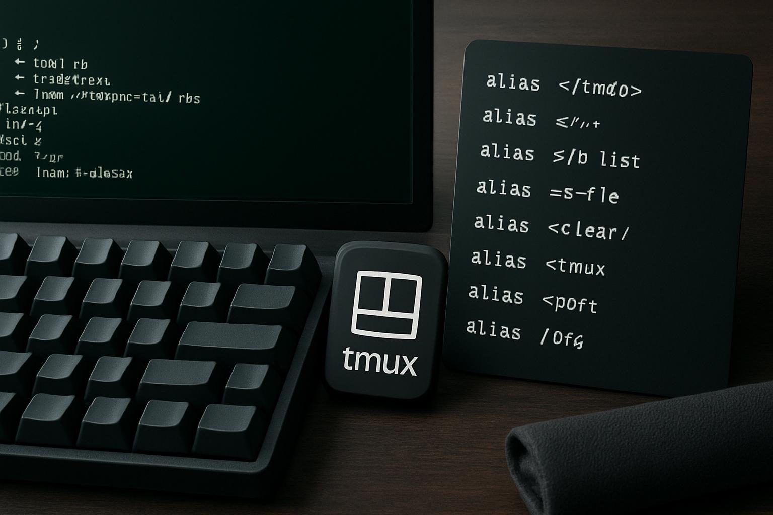 Инструменты для работы с терминалом: oh-my-zsh, tmux, aliases — ускорение рутины. tmux для мультизадачности