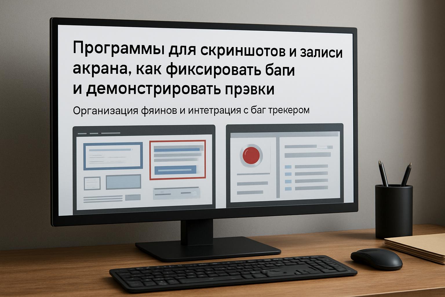 Программы для скриншотов и записи экрана: как фиксировать баги и демонстрировать правки. Организация файлов и интеграция с баг-трекером